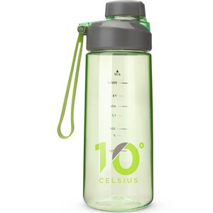 10도씨 트라이탄 스트랩 워터보틀, 그린스트랩, 670ml, 1개