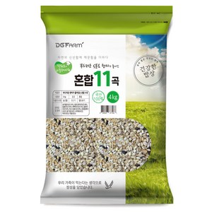 부드러운 현미가 들어있는 혼합 11곡, 4kg, 1개