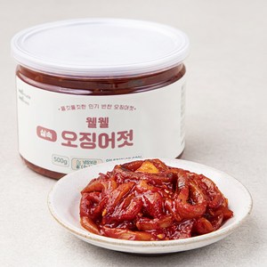 웰웰 실속 오징어젓, 500g, 1개