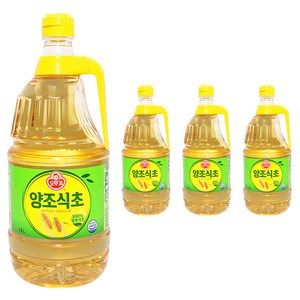 오뚜기 양조식초, 1.8L, 4개