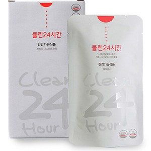 클린24시간 다이어트식품 사과맛, 100ml, 5개