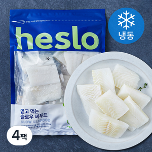 해슬로 가시없는 어린이 순살가자미 (냉동), 400g, 4팩