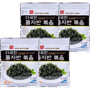 더국민 광천 돌자반 볶음, 500g, 4개