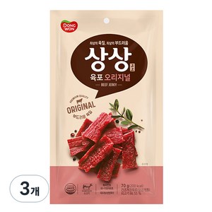 상상육포 오리지널, 70g, 3개