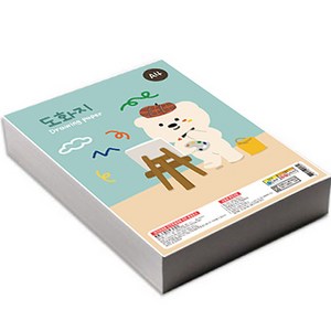 아트모아 스케치북 도화지 A4 130g 250p, 1개