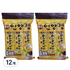 롯데웰푸드 8곡 연양갱, 50g, 12개