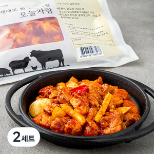 오늘차림 춘천식 닭갈비 양념육 700g + 떡 150g, 850g, 2세트