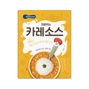 베베쿡 처음먹는 덮밥 소스, 200g, 1개, 카레