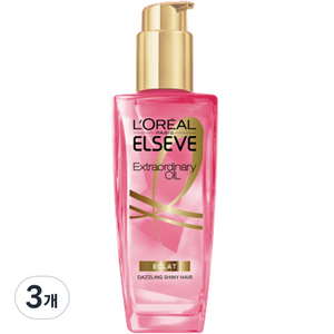 로레알파리 엘세브 엑스트라 오디네리 하이 샤인 오일 로즈, 100ml, 3개