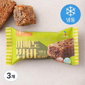 헬씨누리 바빠도 밥바 소불고기 (냉동), 100g, 3개