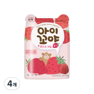 아이꼬야 동결건조 과일칩, 12g, 4개