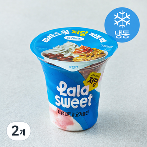 라라스윗 저당 파르페 요거놀라 아이스밀크 (냉동), 2개, 1개입, 215ml