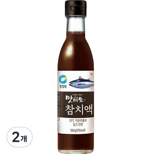 맛선생 참치액, 560ml, 2개