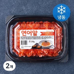 선도 연어알 (냉동), 130g, 2개