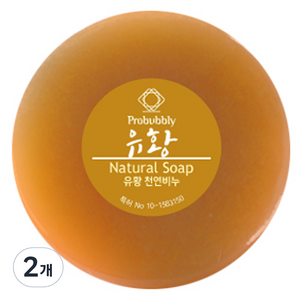 프로버블리 유황 중성 클렌징 비누, 110g, 2개