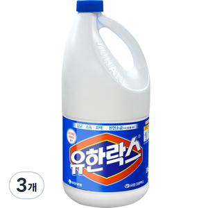 유한락스 레귤러, 4L, 3개