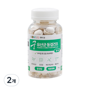 궁 반려동물 유산균 동결건조 영양제 70g, 황태, 2개, 장건강/유산균