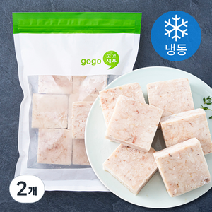 고고새우 부드럽고 고소한 명태곤이 (냉동), 700g, 2개