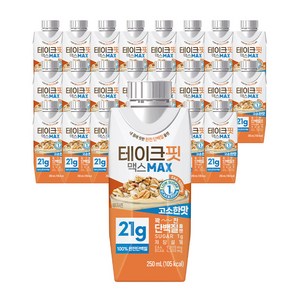 테이크핏 맥스 고소한맛, 250ml, 24개