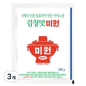 미원 감칠맛, 500g, 3개