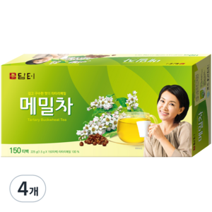 담터 메밀차 티백, 1.5g, 150개입, 4개