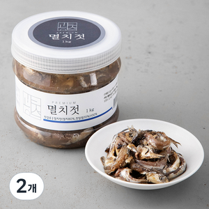 HACCP인증 멸치젓, 1kg, 2개