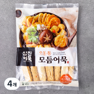 삼진어묵 오동통 모듬어묵 + 스프, 700g, 4개