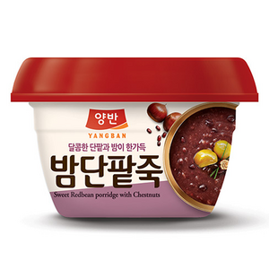 양반 밤단팥죽, 285g, 1개