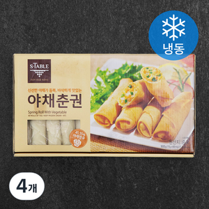 세미원 야채춘권 (냉동), 900g, 4개