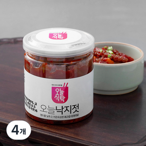 오늘식탁 강경 낙지젓, 250g, 4개