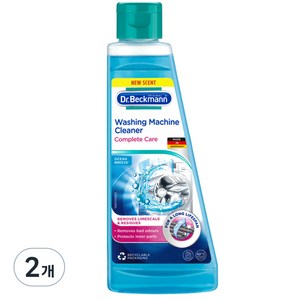 닥터베크만 세탁조 클리너 컴플리트케어 오션브리즈, 250ml, 2개