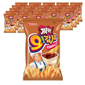 오리온 오감자 딥바베큐 스낵, 75g, 24개