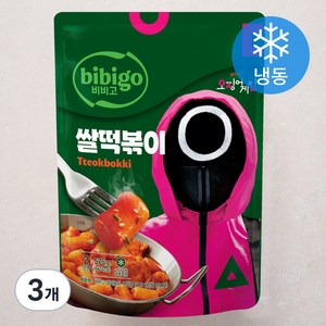 비비고 쌀떡볶이 (냉동), 575g, 3개