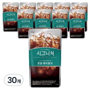 시그니처 로얄 헤이즐넛 커피음료, 230ml, 30개