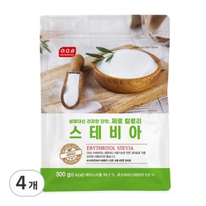 OQB 스테비아, 300g, 4개