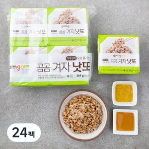 곰곰 겨자 낫또 2입세트, 91g, 24팩