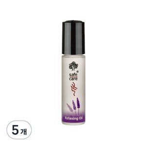 세이프케어코리아 릴랙싱 푹잠 아로마 오일 라벤더 유칼립투스 아로마향, 10ml, 5개