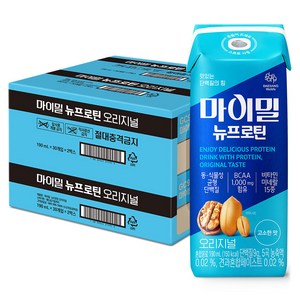 마이밀 뉴프로틴 오리지널 드링크믹스 RTD, 190ml, 60개