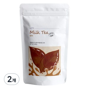 베오베 밀크티 파우더, 500g, 1개입, 2개