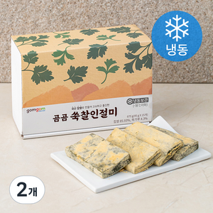 곰곰 쑥찰인절미 (냉동), 675g, 2개