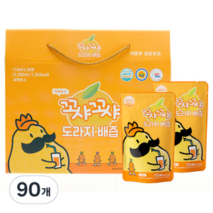 꼬샤꼬샤 도라지 배즙, 110ml, 90개