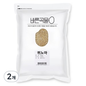 바른곡물 퀴노아, 800g, 2개