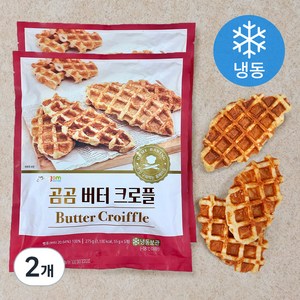 곰곰 버터 크로플, 275g, 2개