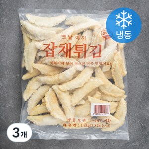 만복식품 잡채튀김 (냉동), 1.2kg, 3개