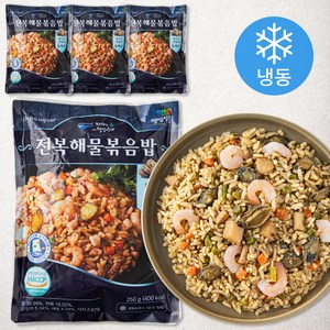 완도사랑 전복 해물 볶음밥 (냉동), 250g, 4개