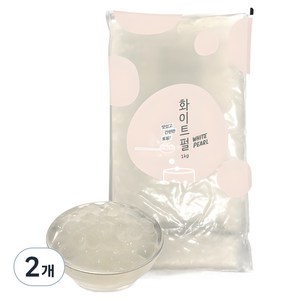 화이트펄, 1kg, 2개, 1kg, 1개입