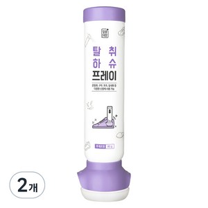 깔끔대장 탈취 하슈 프레이 신발탈취제 본품, 80g, 2개