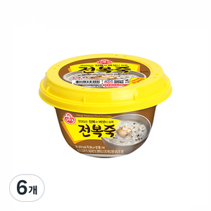 오뚜기 전복죽, 285g, 6개