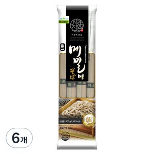 칠갑농산 메밀면, 400g, 6개