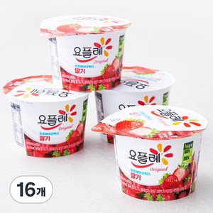 요플레 오리지널, 180g, 16개